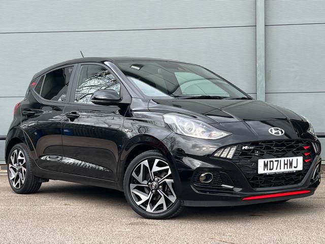 Hyundai i10 1.0 T-GDi N Line 5dr Hatchback Petrol Black
