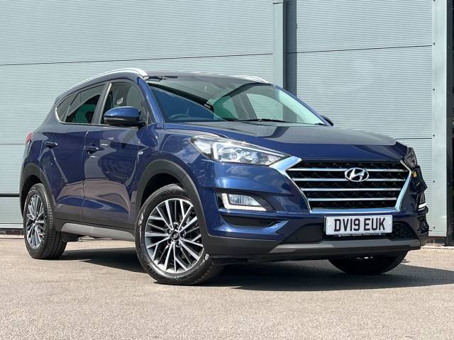 Hyundai Tucson 2.0 CRDi 48V MHD Premium 5dr 4WD DCT Estate Diesel Blue