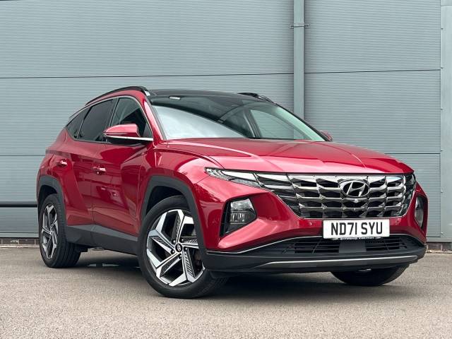 Hyundai Tucson 1.6 TGDi Hybrid 230 Ultimate 5dr 2WD Auto Estate Petrol / Electric Hybrid Red