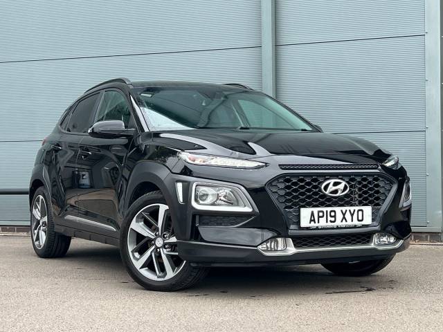 Hyundai Kona 1.0T GDi Blue Drive Premium 5dr Hatchback Petrol Black