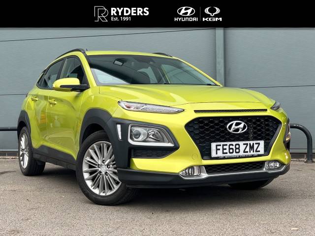 Hyundai KONA 1.0T GDi Blue Drive SE 5dr Hatchback Petrol Yellow