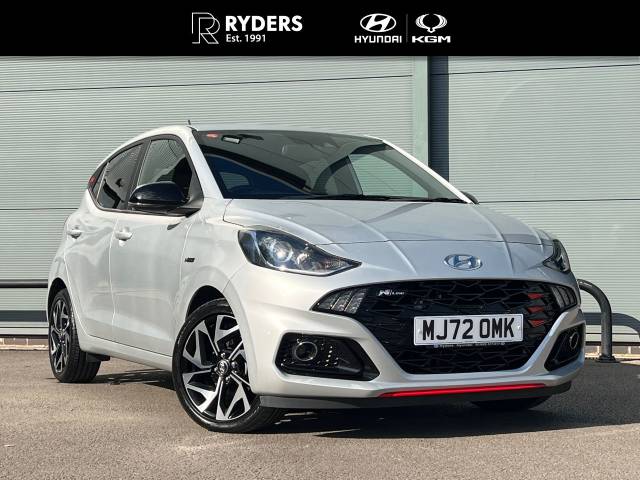 Hyundai i10 1.0 T-GDi N Line 5dr Hatchback Petrol Silver