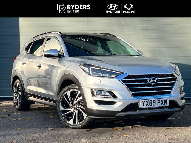 Hyundai TUCSON 1.6 TGDi 177 Premium SE 5dr 2WD DCT Estate Petrol Silver
