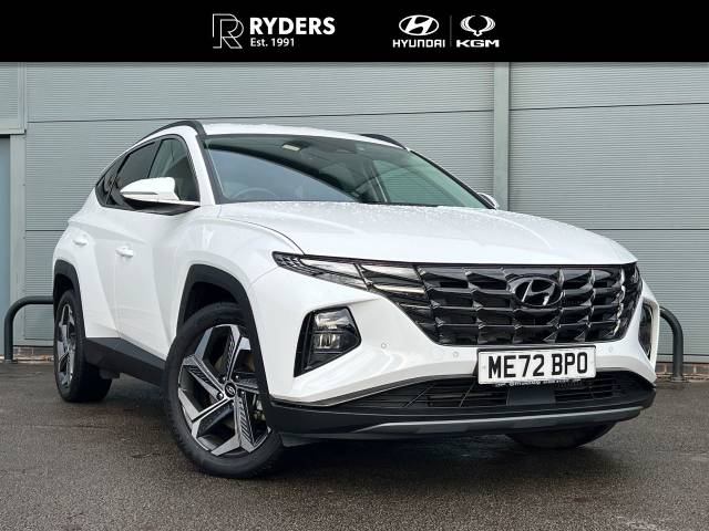 Hyundai TUCSON 1.6 TGDi Hybrid 230 Premium 5dr 2WD Auto Estate Hybrid White