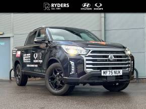 KGM MUSSO 2025 (75) at Ryders of Warrington Warrington