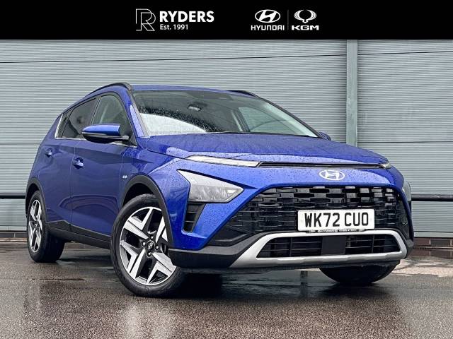 Hyundai BAYON 1.0 TGDi 48V MHEV Premium 5dr DCT Hatchback Petrol Blue