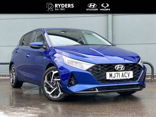 Hyundai i20 1.0T GDi 48V MHD Premium 5dr Hatchback Petrol Blue