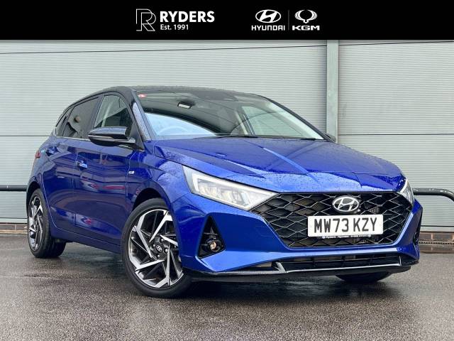 Hyundai i20 1.0T GDi 48V MHD Ultimate 5dr Hatchback Petrol Blue