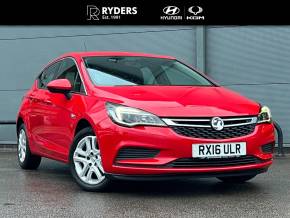 VAUXHALL ASTRA at Ryders of Warrington Warrington