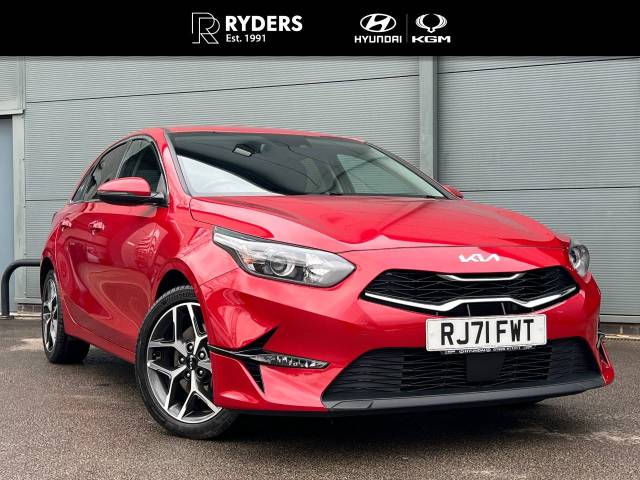 Kia Ceed 1.5T GDi ISG 3 5dr Hatchback Petrol Red