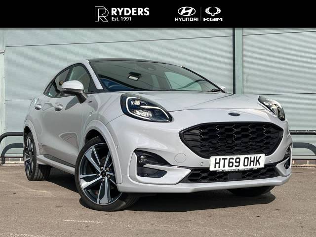 Ford Puma 1.0 EcoBoost Hybrid mHEV 155 ST-Line X 1st Ed+ 5dr Hatchback Petrol Grey