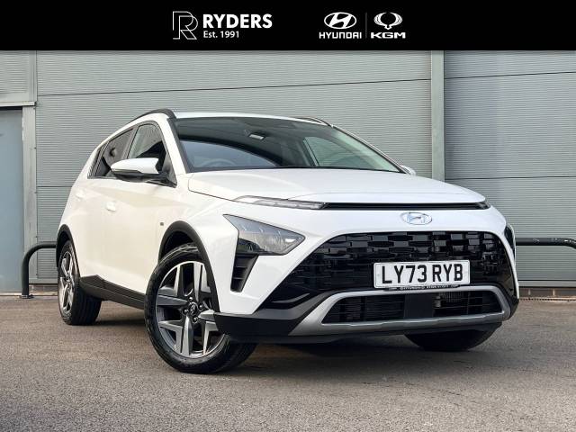 Hyundai BAYON 1.0 TGDi 48V MHEV Premium 5dr DCT Hatchback Petrol White