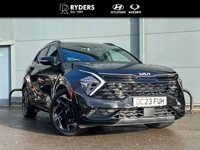Kia Sportage 1.6T GDi 48V ISG GT-Line S 5dr DCT AWD Estate Petrol Black