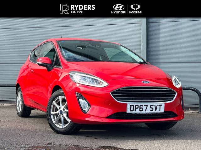 Ford Fiesta 1.0 EcoBoost Zetec 3dr Hatchback Petrol Red