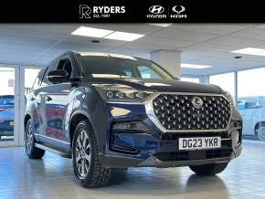SSANGYONG REXTON at Ryders of Warrington Warrington