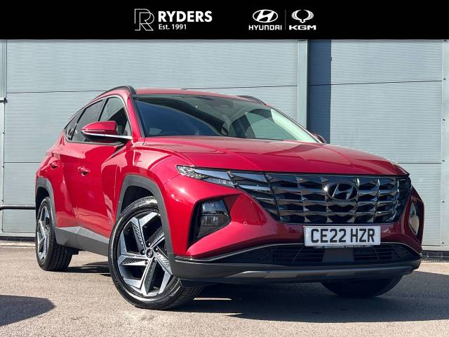 Hyundai TUCSON 1.6 TGDi Hybrid 230 Premium 5dr 2WD Auto Estate Hybrid Red