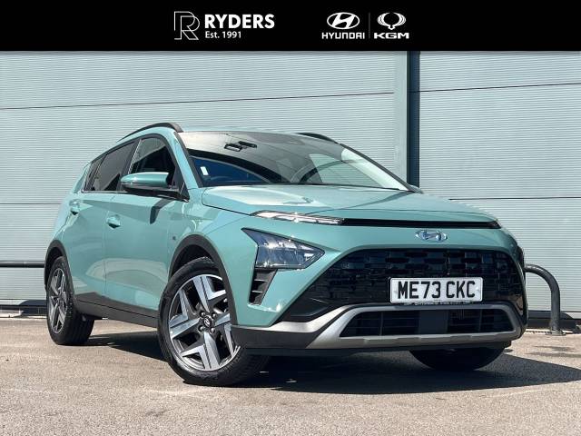 Hyundai BAYON 1.0 TGDi 48V MHEV Premium 5dr DCT Hatchback Petrol Green