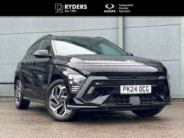 Hyundai KONA 1.6 GDi Hybrid N Line S 5dr DCT Hatchback Petrol / Electric Hybrid Black