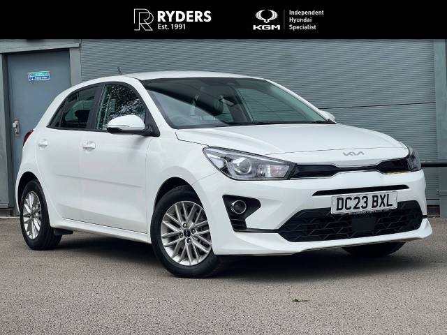 Kia Rio 1.2 DPi 2 5dr Hatchback Petrol White