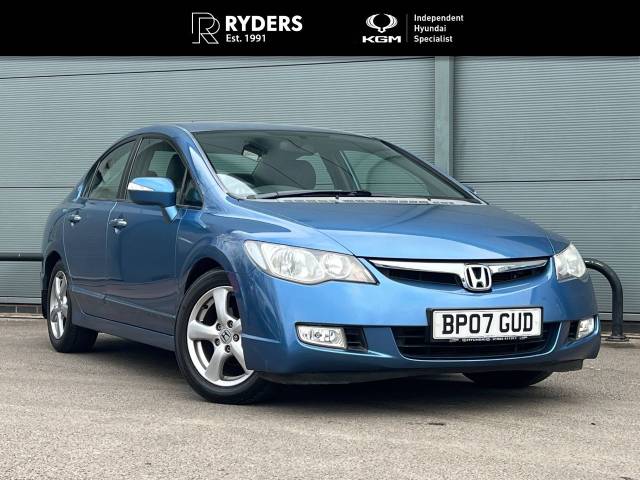 Honda Civic 1.4 i-Dsi ES 4dr IMA CVT Auto Saloon Hybrid Blue