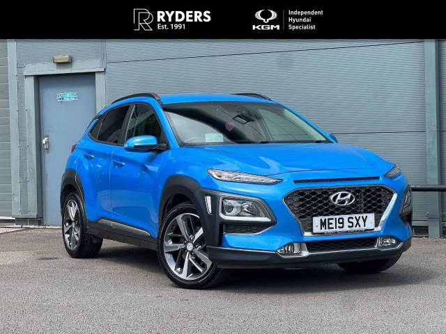 Hyundai KONA 1.0T GDi Blue Drive Premium SE 5dr Hatchback Petrol Blue