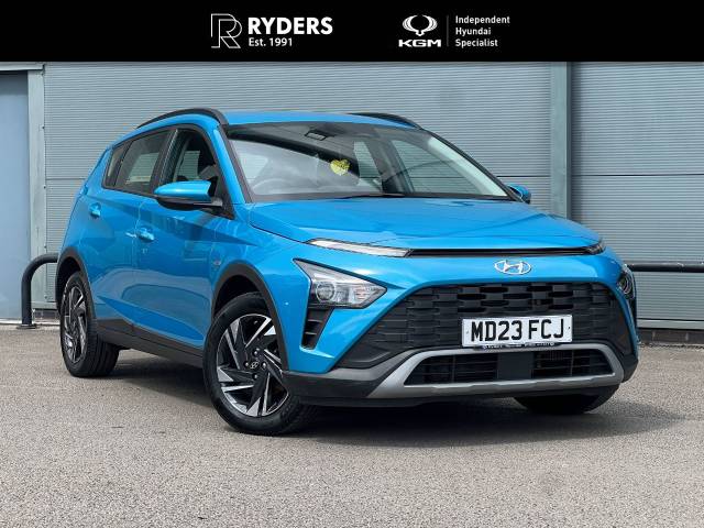 Hyundai BAYON 1.0 TGDi 48V MHEV SE Connect 5dr DCT Hatchback Petrol Turquoise