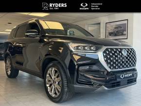 KGM REXTON at Ryders of Warrington Warrington