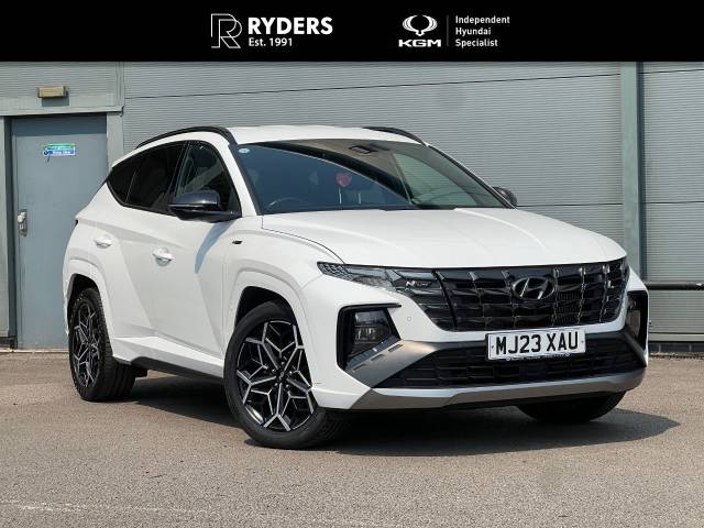 Hyundai TUCSON 1.6 TGDi N Line 5dr 2WD Estate Petrol White