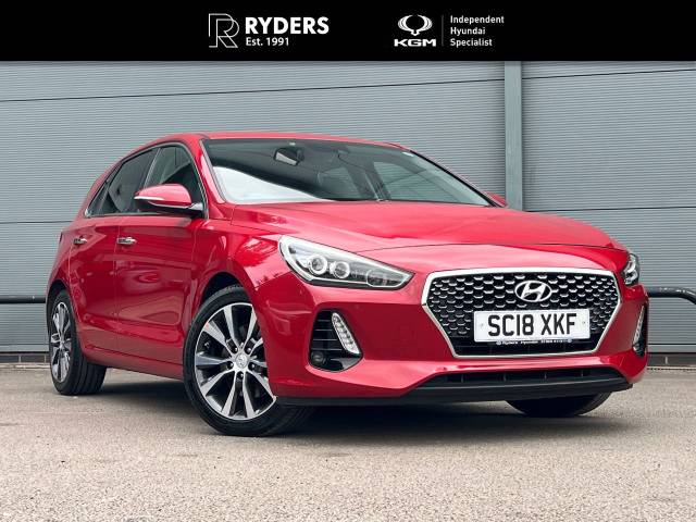 Hyundai i30 1.6 CRDi Premium 5dr Hatchback Diesel Red