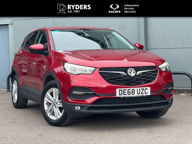 Vauxhall Grandland X 1.5 Turbo D SE 5dr Hatchback Diesel Red