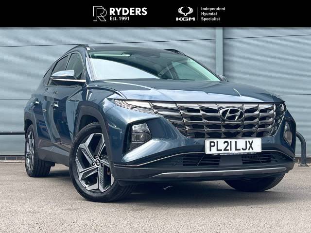 Hyundai TUCSON 1.6 TGDi Plug-in Hybrid Ultimate 5dr 4WD Auto Estate Petrol / Electric Hybrid Blue
