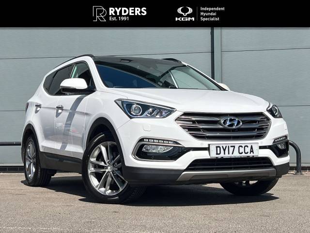 Hyundai SANTA FE 2.2 CRDi Blue Drive Premium SE 5dr Auto [7 Seats] Estate Diesel White