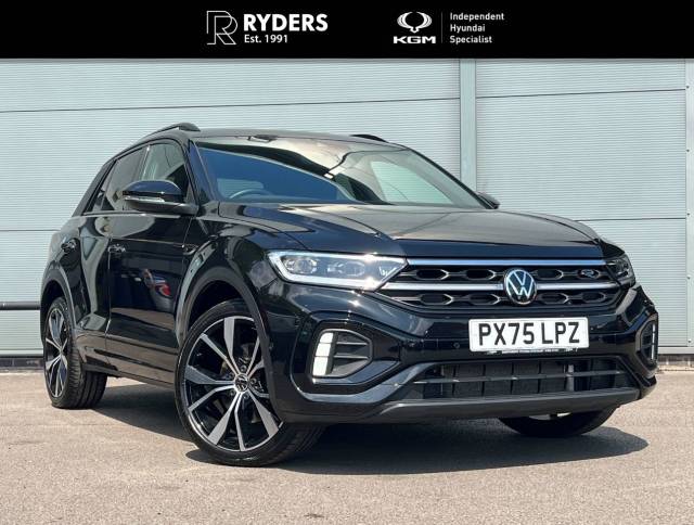 Volkswagen T-Roc 1.5 TSI Black Edition Plus 5dr DSG Hatchback Petrol Black