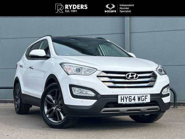 Hyundai SANTA FE 2.2 CRDi Premium SE 5dr Auto [7 Seats] Estate Diesel White