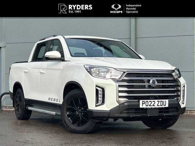 SsangYong Musso 2.2 Double Cab Pick Up 202 Rebel Auto Pick Up Diesel White