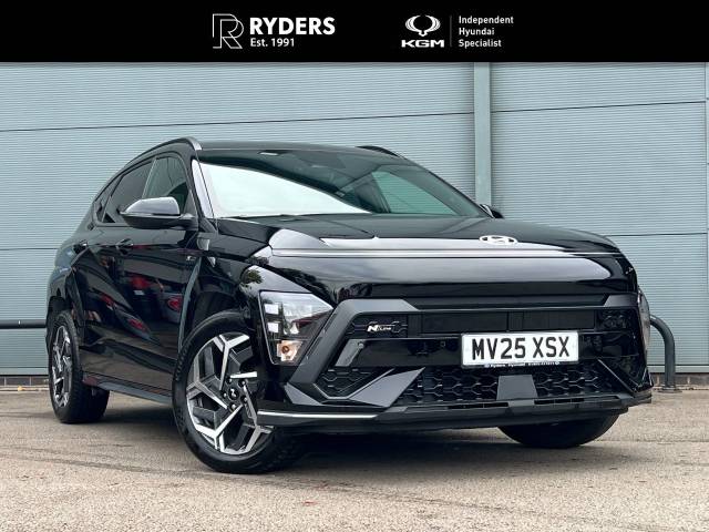 Hyundai KONA 1.6 Hybrid 129 N Line 5dr DCT Hatchback Petrol / Electric Hybrid Black